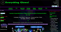 Desktop Screenshot of everythingglows.com.au